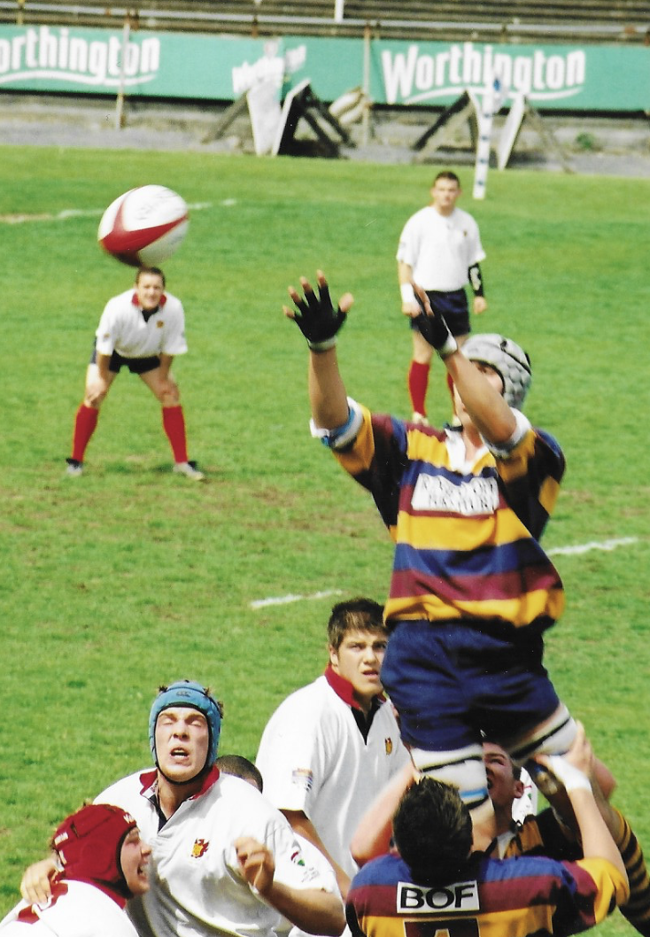Lineout ball in the final
