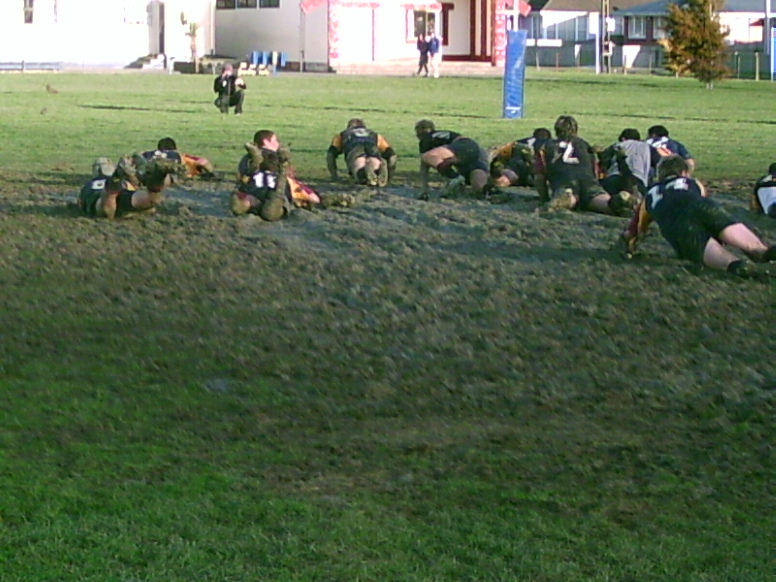 Mud slide at Upper Hutt
