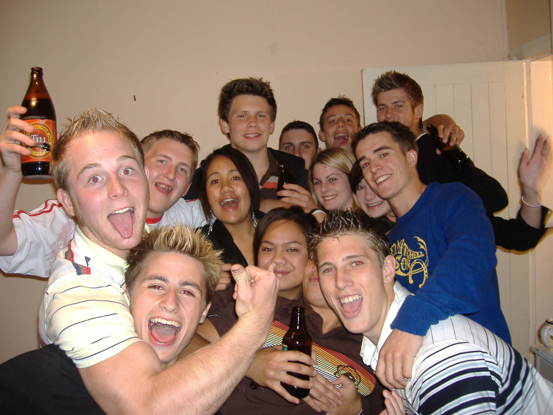 House party with the hosts